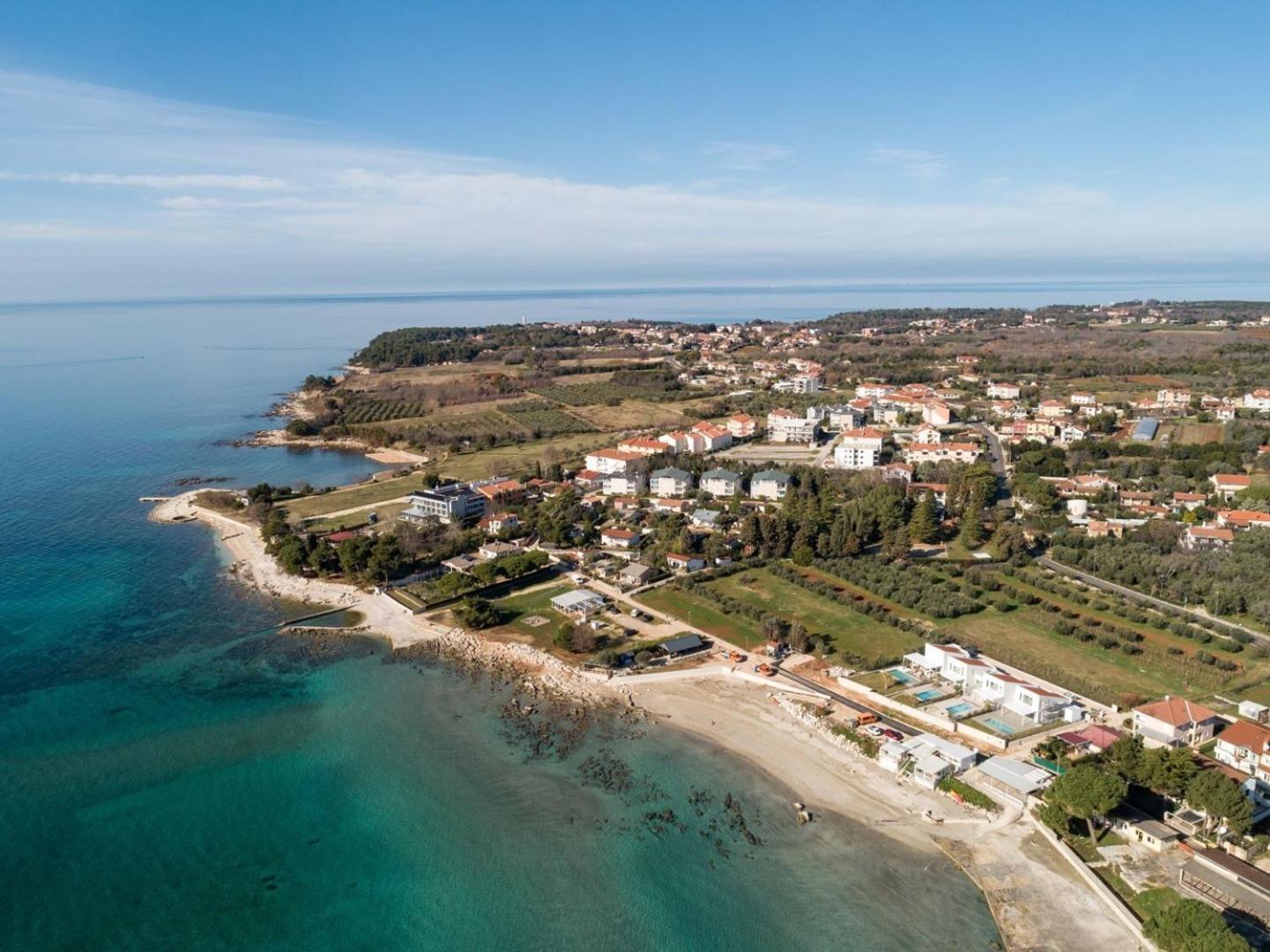 Apartments Zambratija With Sea View Buitenkant foto